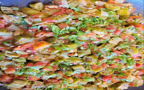 Southern smothered okra how to cook it right like grandma did
