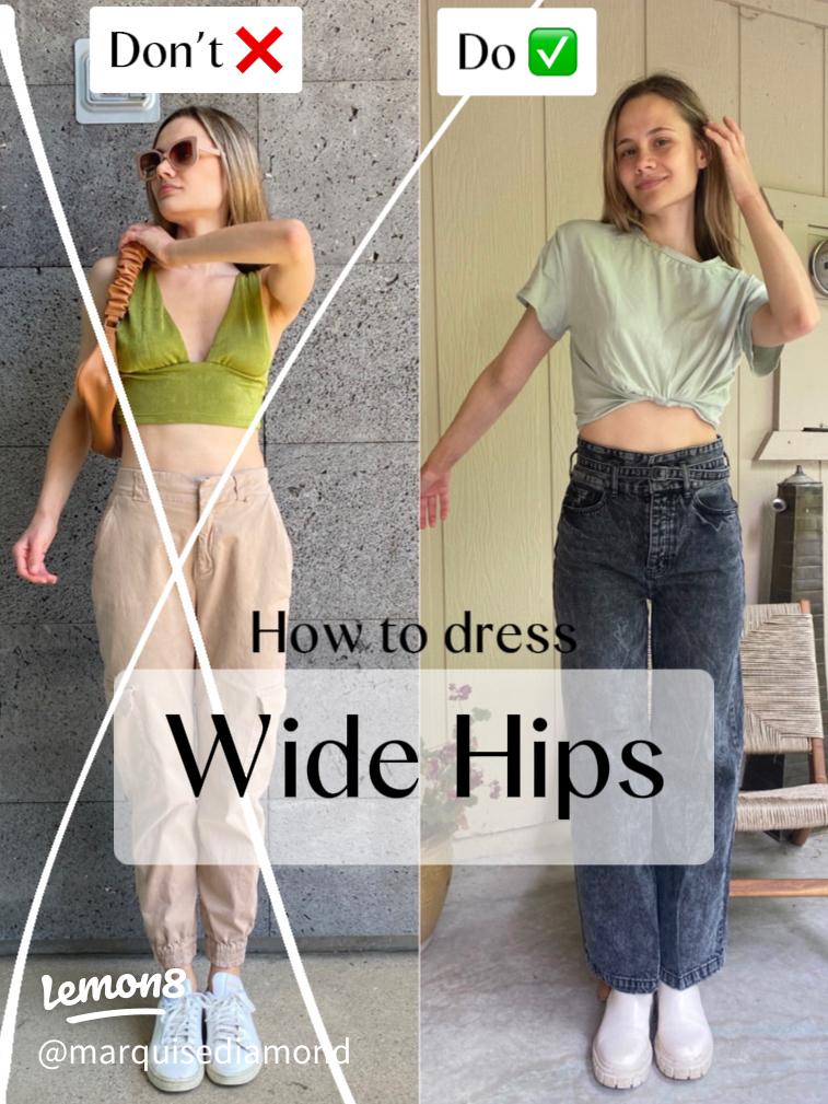 Style with wide hips: Outfit ideas to look and feel confident.