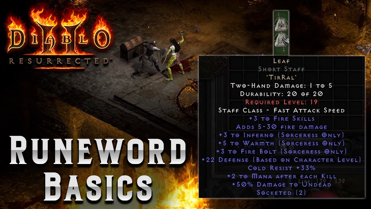 How to Make Diablo 2 Low Level Runewords? (Beginner Friendly Guide)